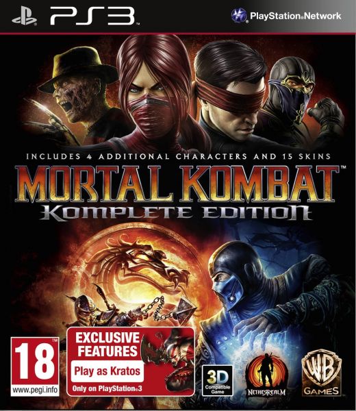 PS3 - Mortal Kombat: Komplete Edition